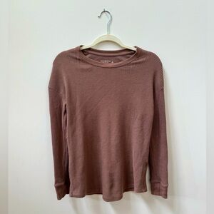 Abercrombie & Fitch Basics Soft & Cozy Long sleeve ribbed- SZ Small